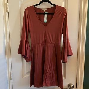 Nine Britton Romanova Brushed Knit Dress